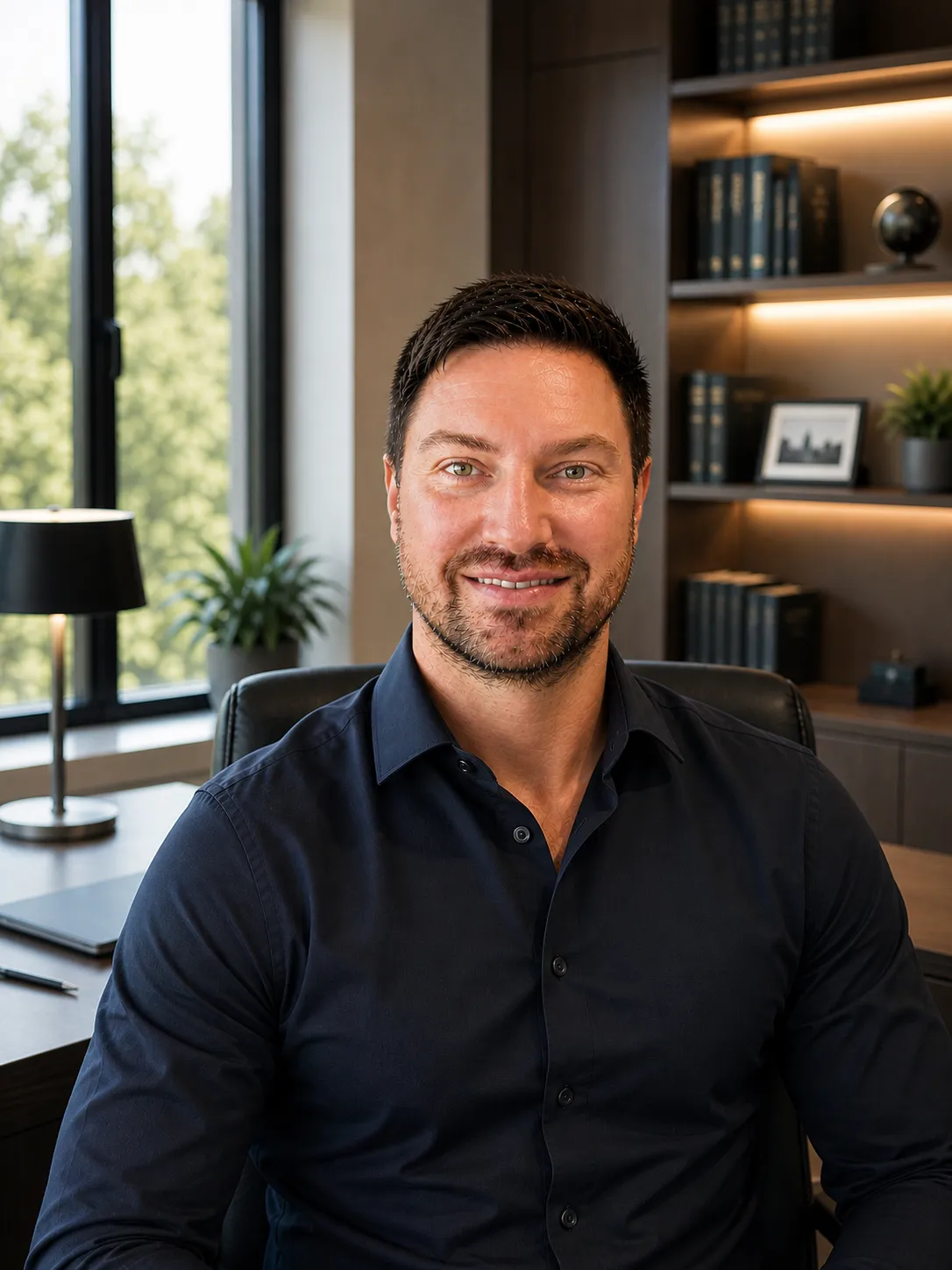 Porträt von Tino Gomolka, Gründer von Resilience Living.